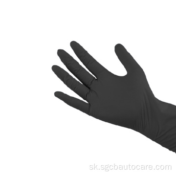SGCB jednorazové nitrilové rukavice chemická odolnosť